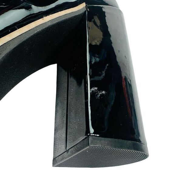 Steve Madden Patent Leather Tarrah Platform Mary Jane Pumps - Size 7.5 - Picture 10 of 12